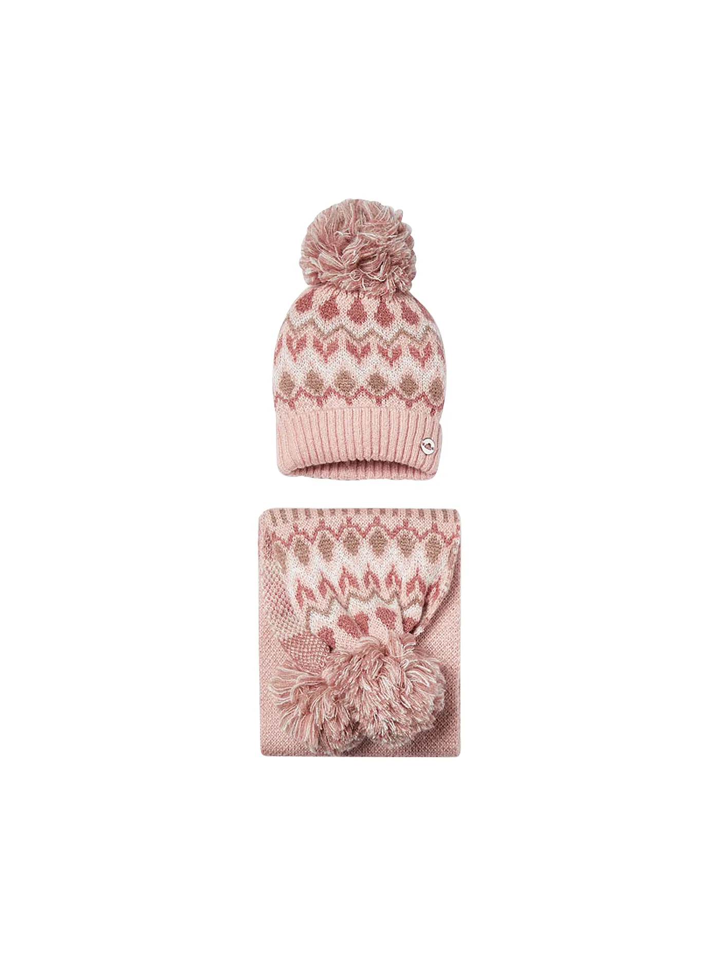 MAYORAL | Mädchen Set Haube und Schal 2-teilig | rosa